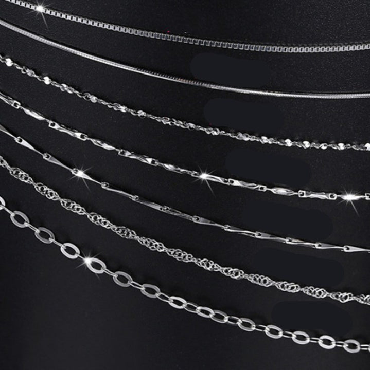 Elegant S925 Sterling Silver Necklace | Timeless, Hypoallergenic Jewelry for Every Occasion