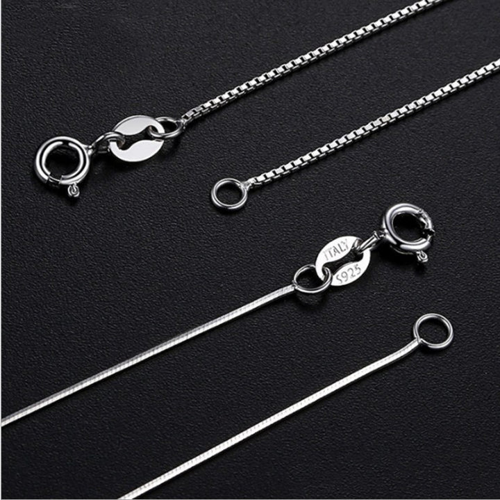 Elegant S925 Sterling Silver Necklace | Timeless, Hypoallergenic Jewelry for Every Occasion