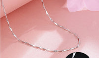 Elegant S925 Sterling Silver Necklace | Timeless, Hypoallergenic Jewelry for Every Occasion