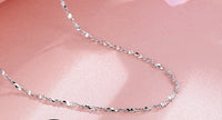 Elegant S925 Sterling Silver Necklace | Timeless, Hypoallergenic Jewelry for Every Occasion