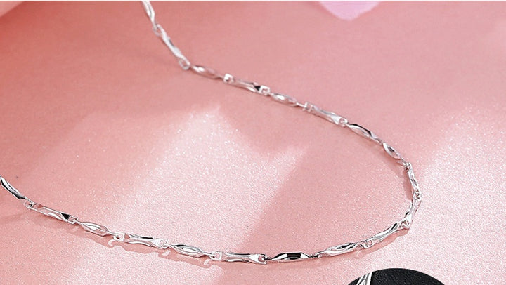 Elegant S925 Sterling Silver Necklace | Timeless, Hypoallergenic Jewelry for Every Occasion