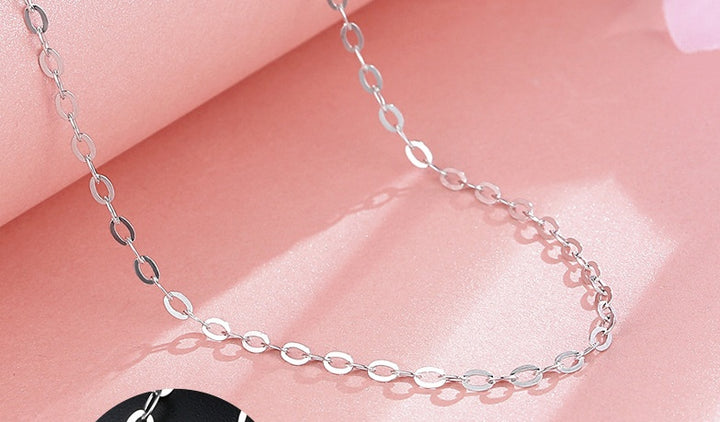 Elegant S925 Sterling Silver Necklace | Timeless, Hypoallergenic Jewelry for Every Occasion