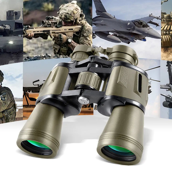 HD Professional Military Binoculars Low Night Vision High - Angle Monocular Telescope Hiking Travel Portable Telescope