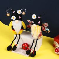 Bee Festival Flower Butterfly Doll | Long-Legged Faceless Plush Toy for Nature Lovers