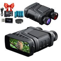 R12 Night Vision Binoculars - 1080P HD, 5X Digital Zoom, Infrared, Rechargeable